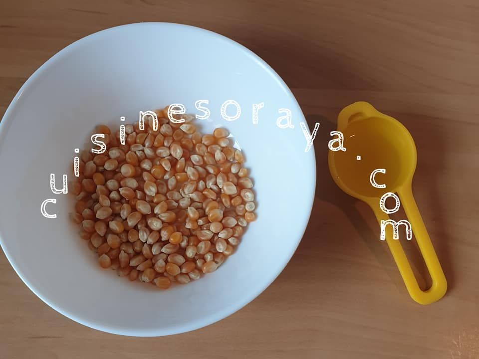 Pop corn sans huile