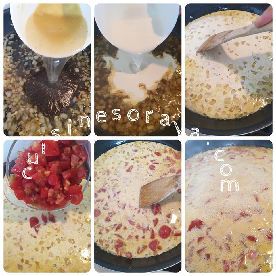 Escalope de poulet à la crème de tomate