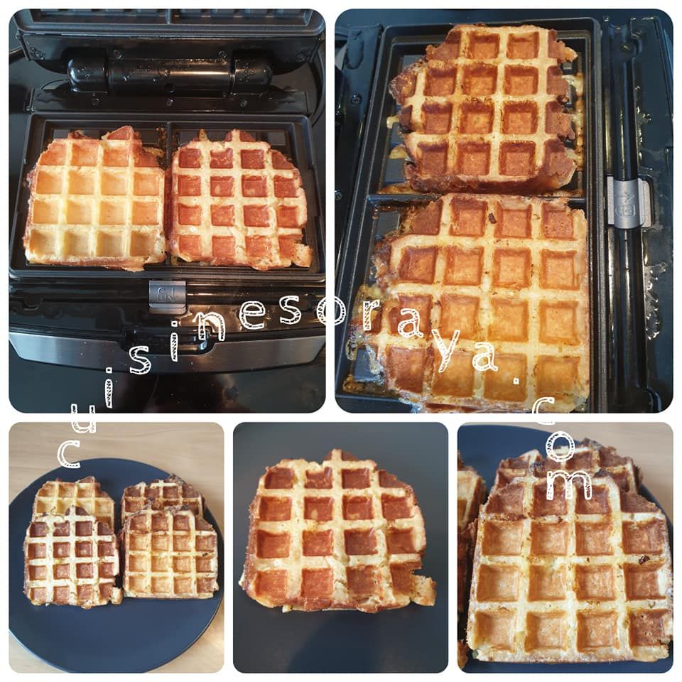 Gaufres de brioche perdue
