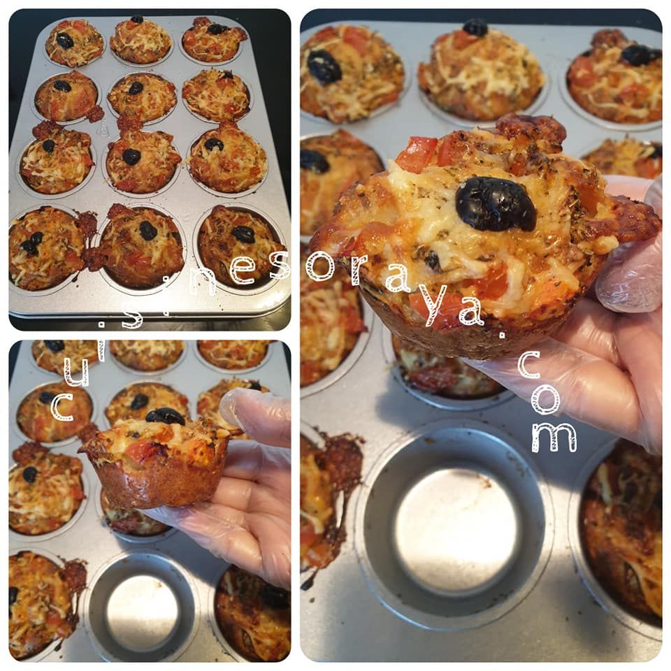 Muffin façon pizza