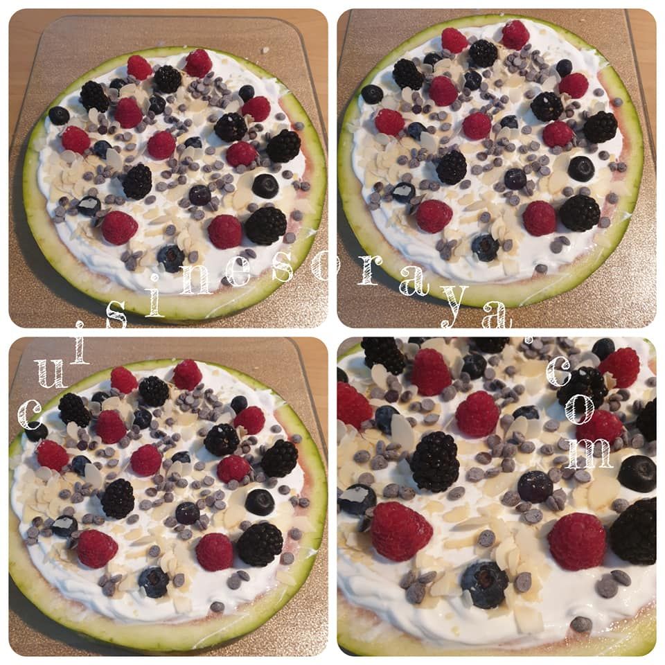 Pizza pastèque
