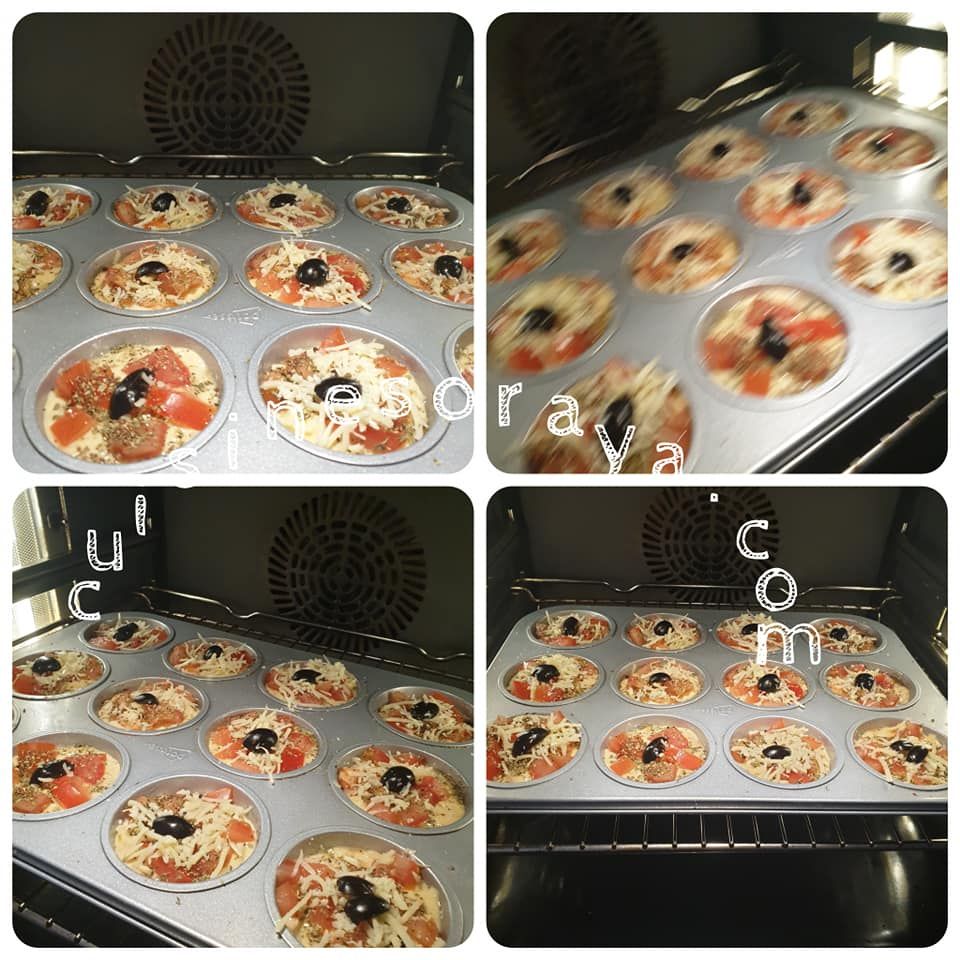 Muffin façon pizza