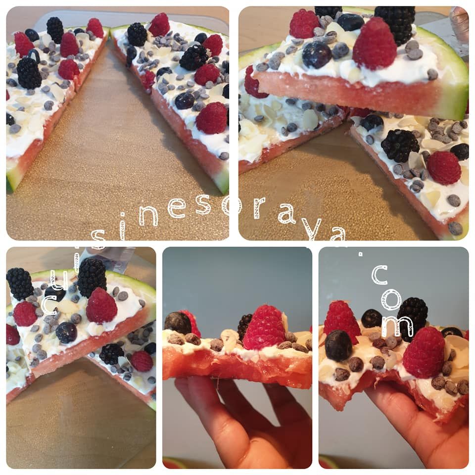 Pizza pastèque
