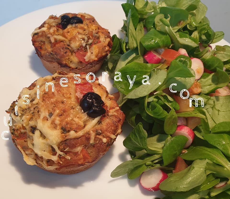Muffin façon pizza