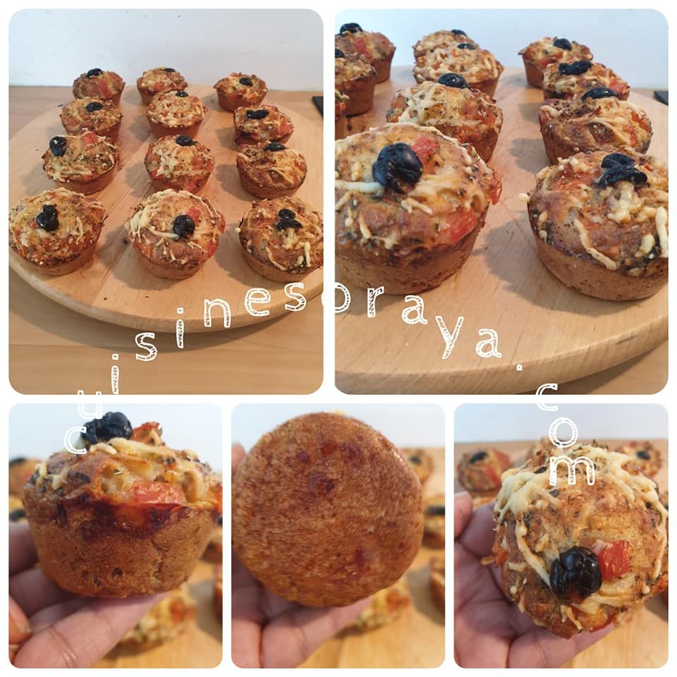 Muffin façon pizza