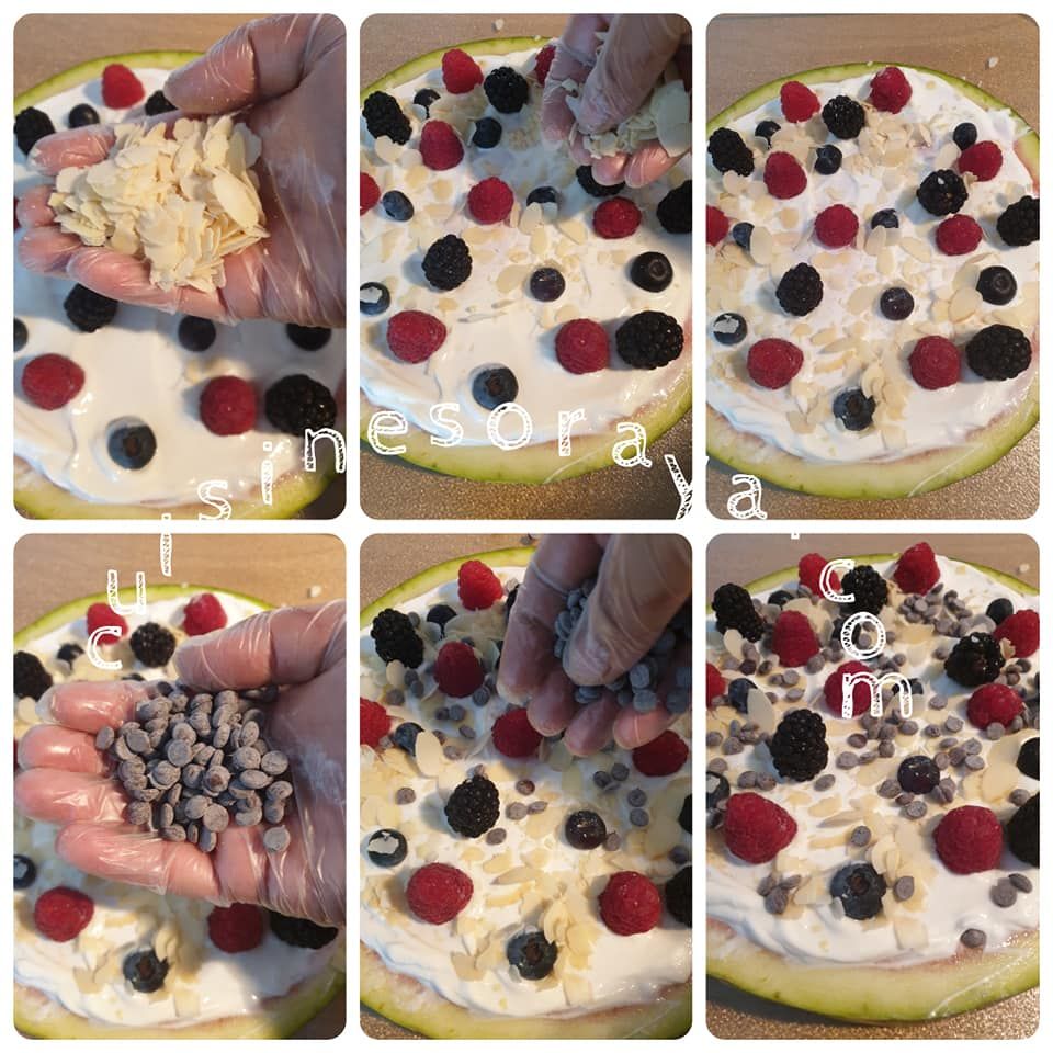 Pizza pastèque
