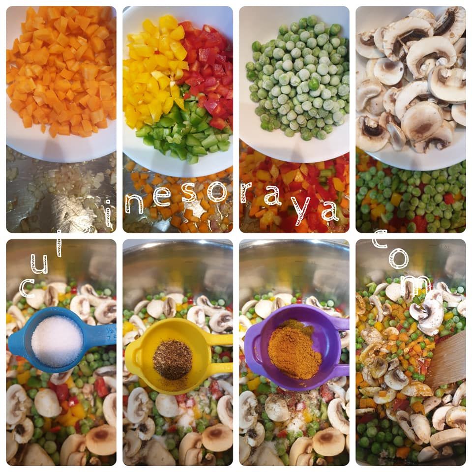 Tagliatelle au légumes