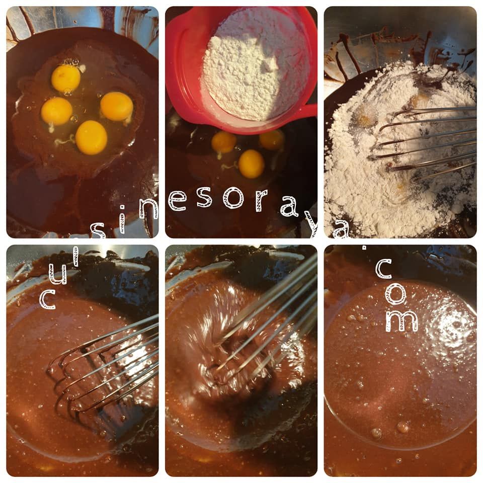 Gâteau renversé au chocolat