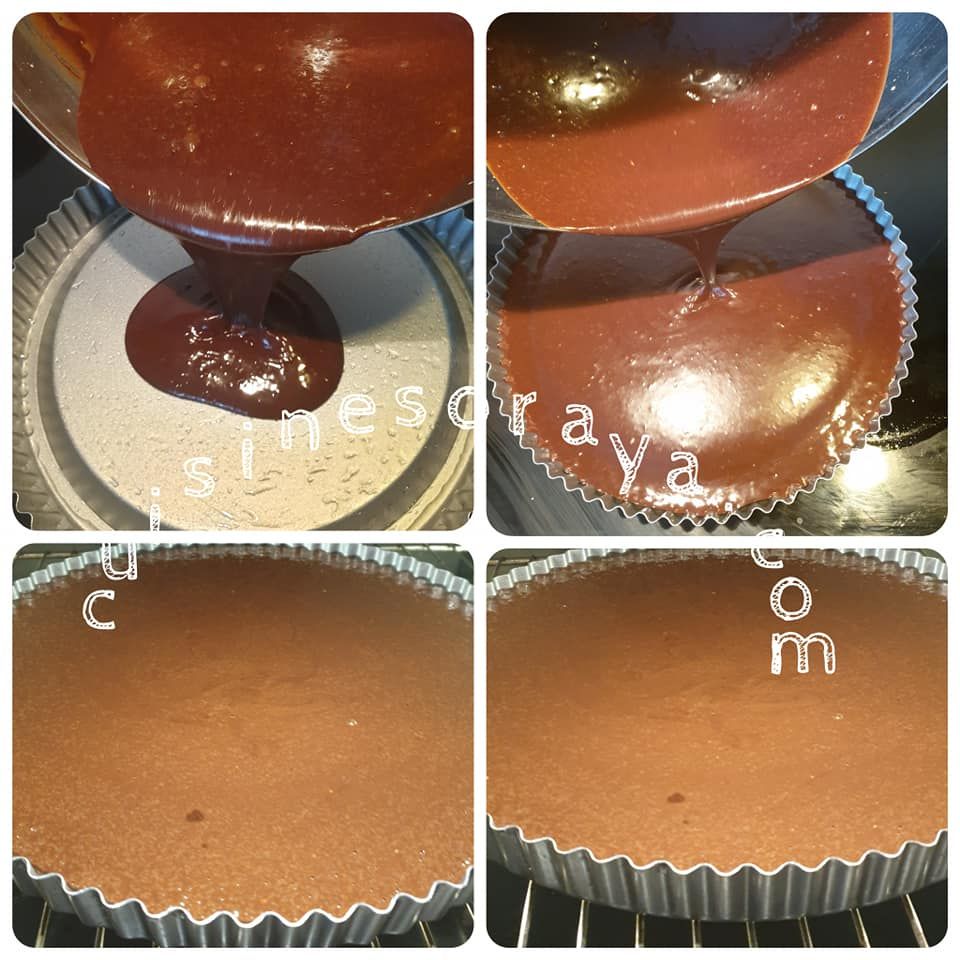 Gâteau renversé au chocolat