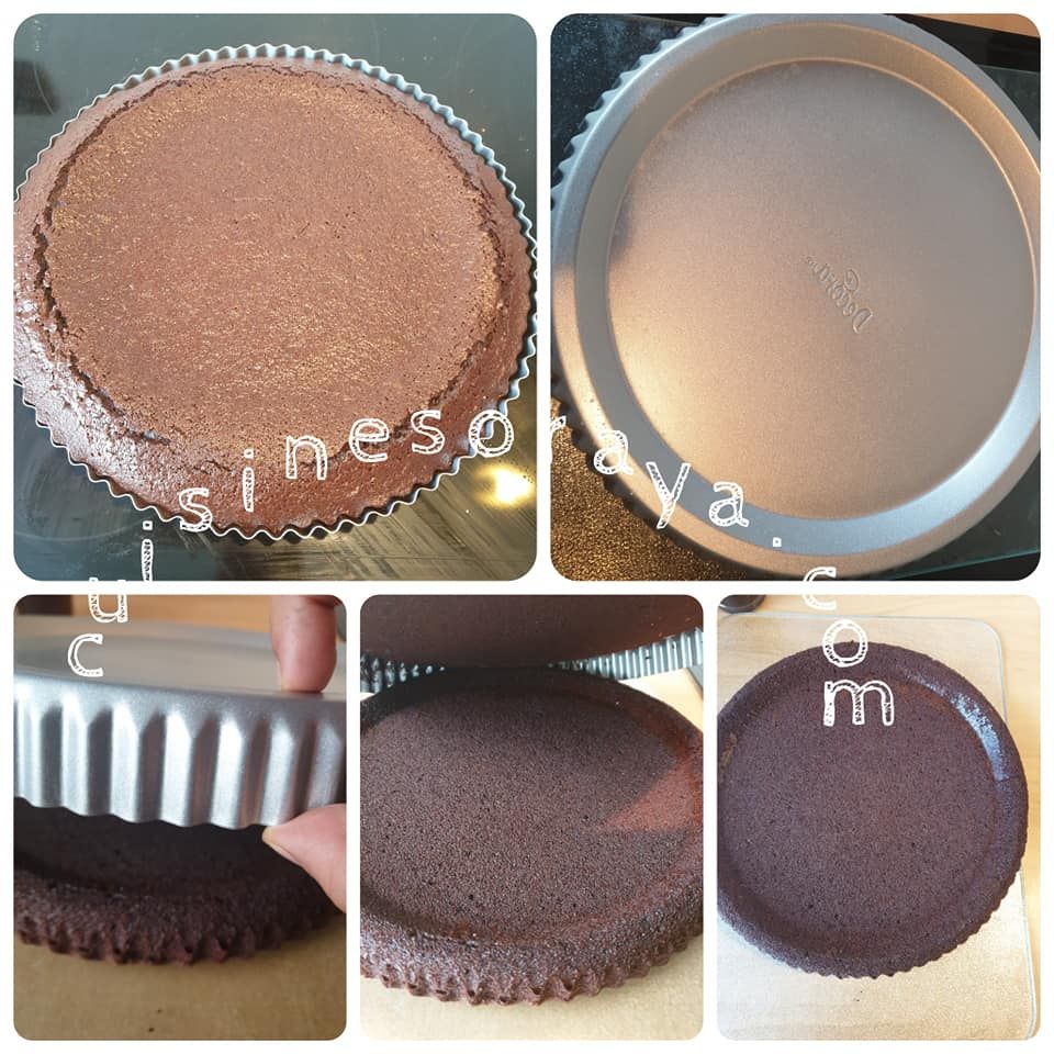 Gâteau renversé au chocolat