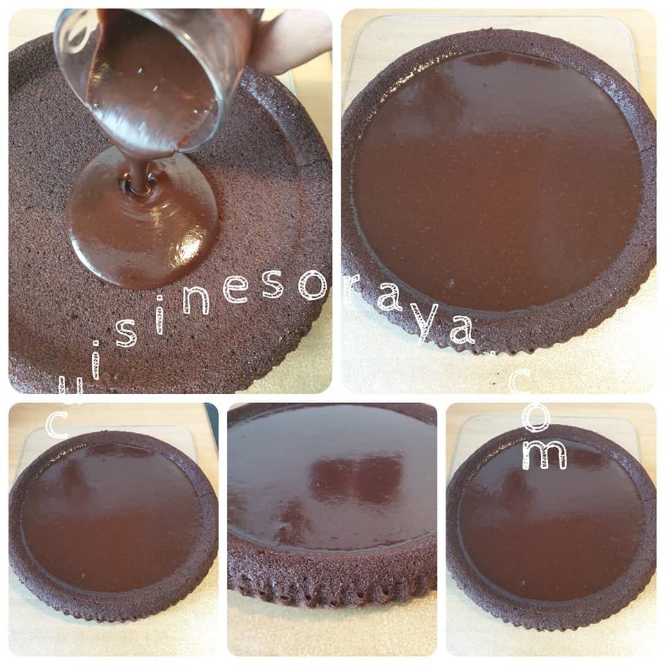 Gâteau renversé au chocolat