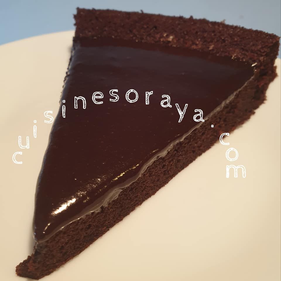 Gâteau renversé au chocolat