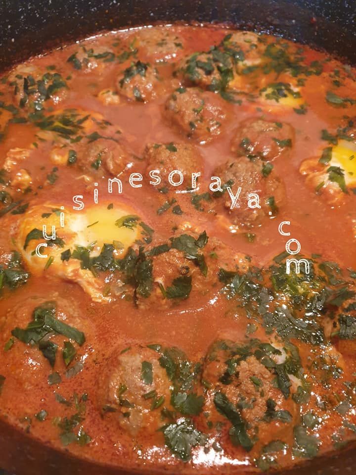 Tajine Kefta aux oeufs