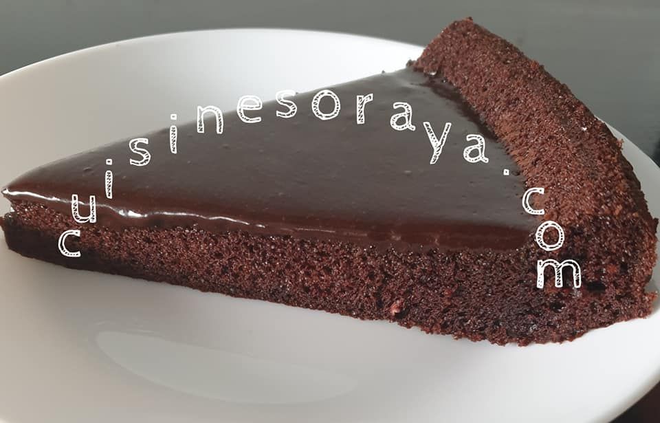 Gâteau renversé au chocolat