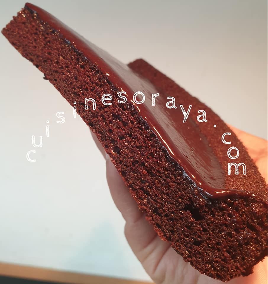 Gâteau renversé au chocolat