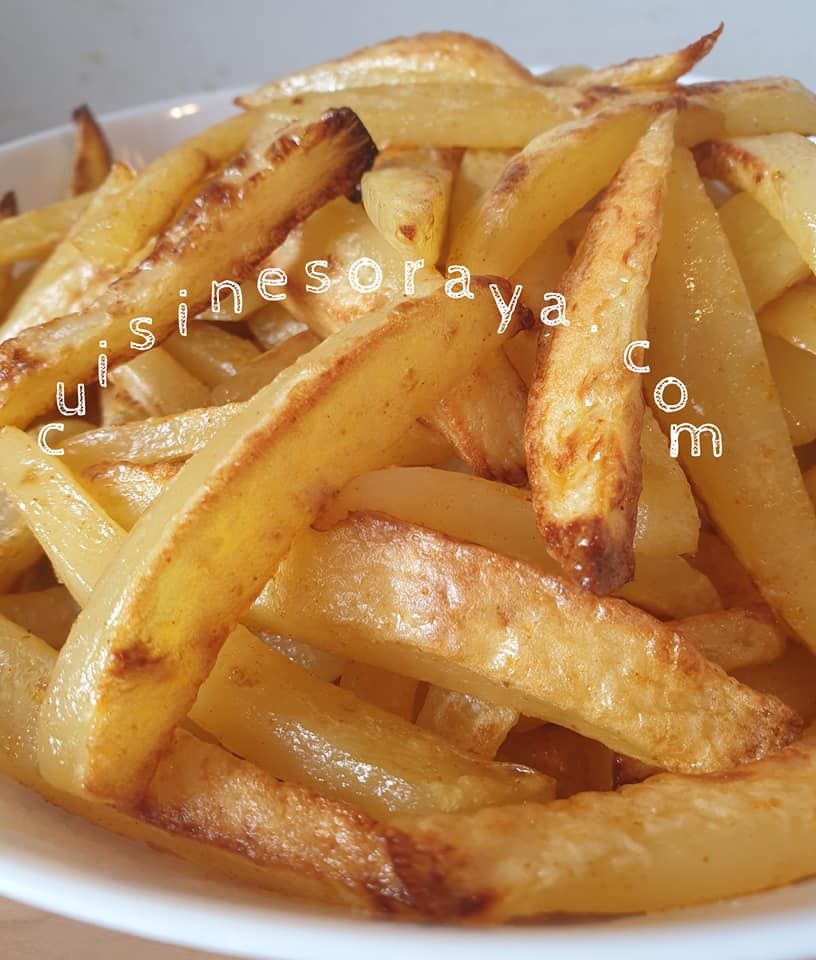 Frites light au four