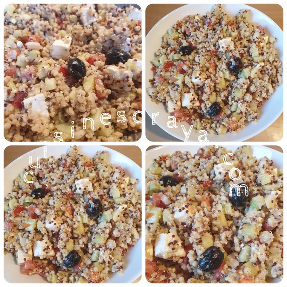 Salade boulgour et quinoa