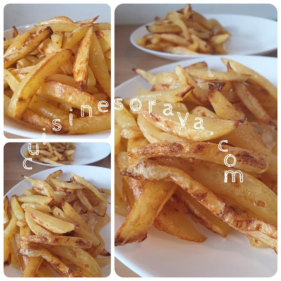 Frites light au four