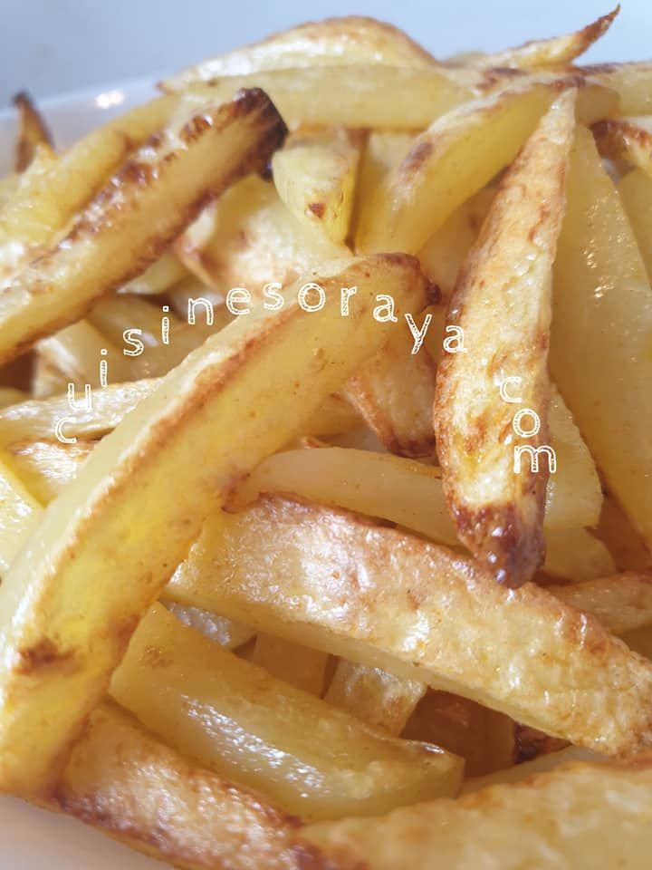 Frites light au four