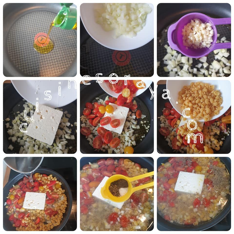One pasta à la feta express