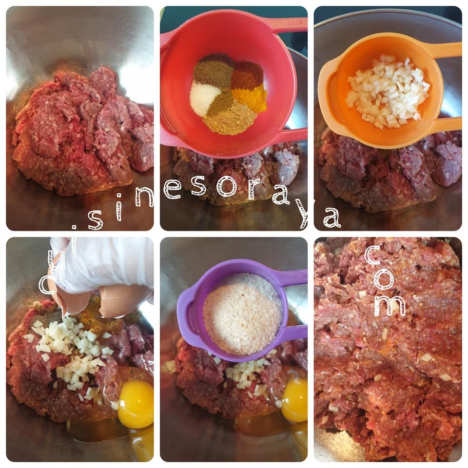 Tajine à la viande hachée, pommes de terre et petits pois