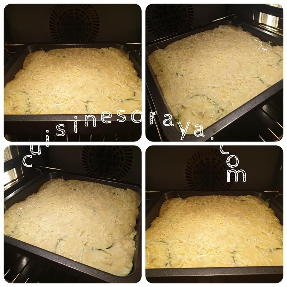 Gratin dauphinois aux courgettes et à la tomate