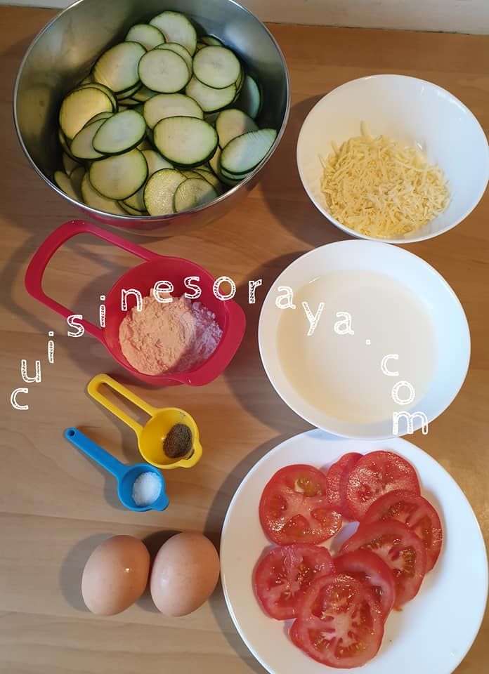 Gratin dauphinois aux courgettes et à la tomate