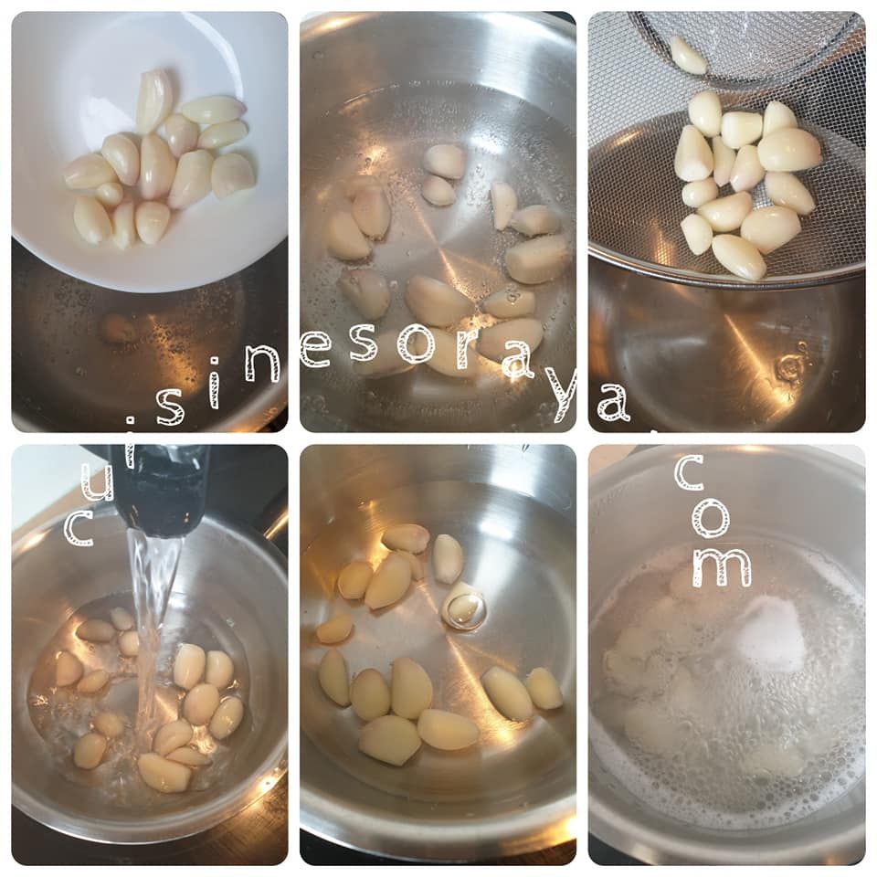 Cabillaud à la crème d'ail