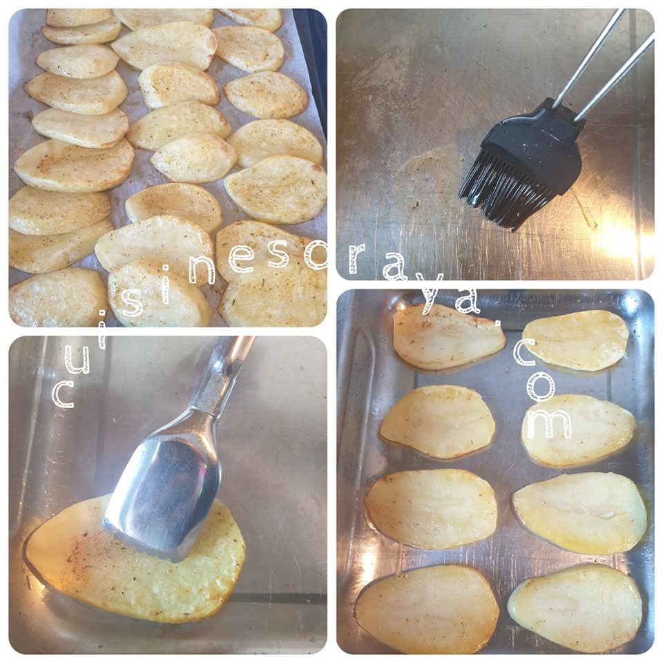Pomme de terre façon burger