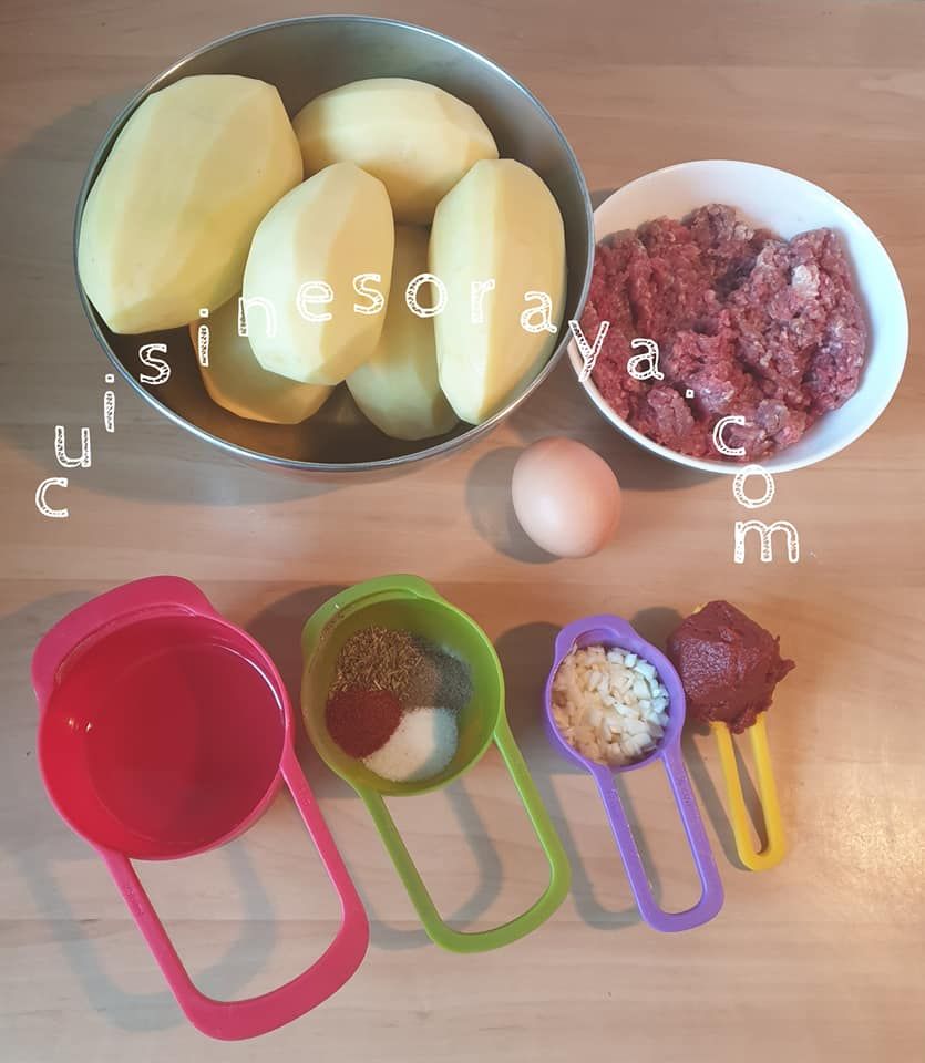 Pomme de terre façon burger