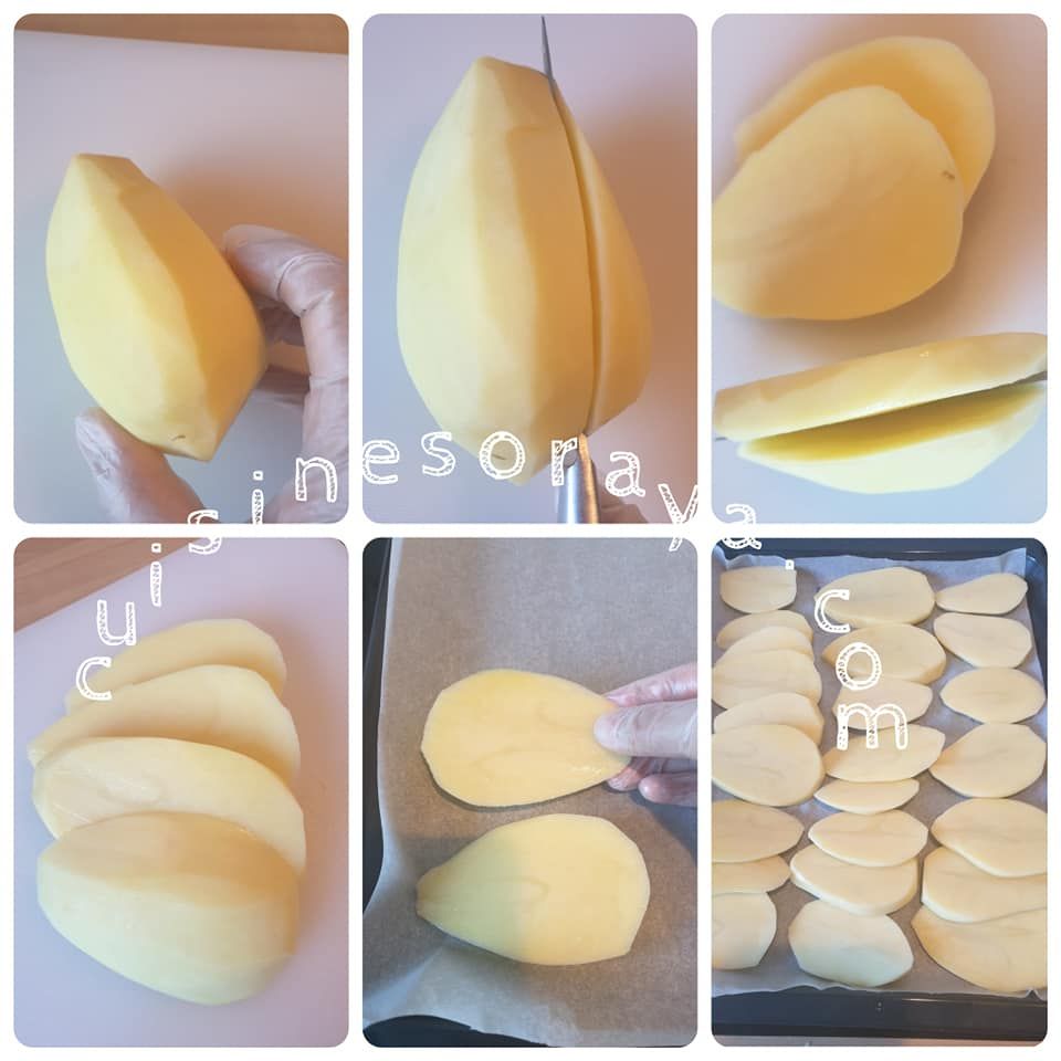 Pomme de terre façon burger
