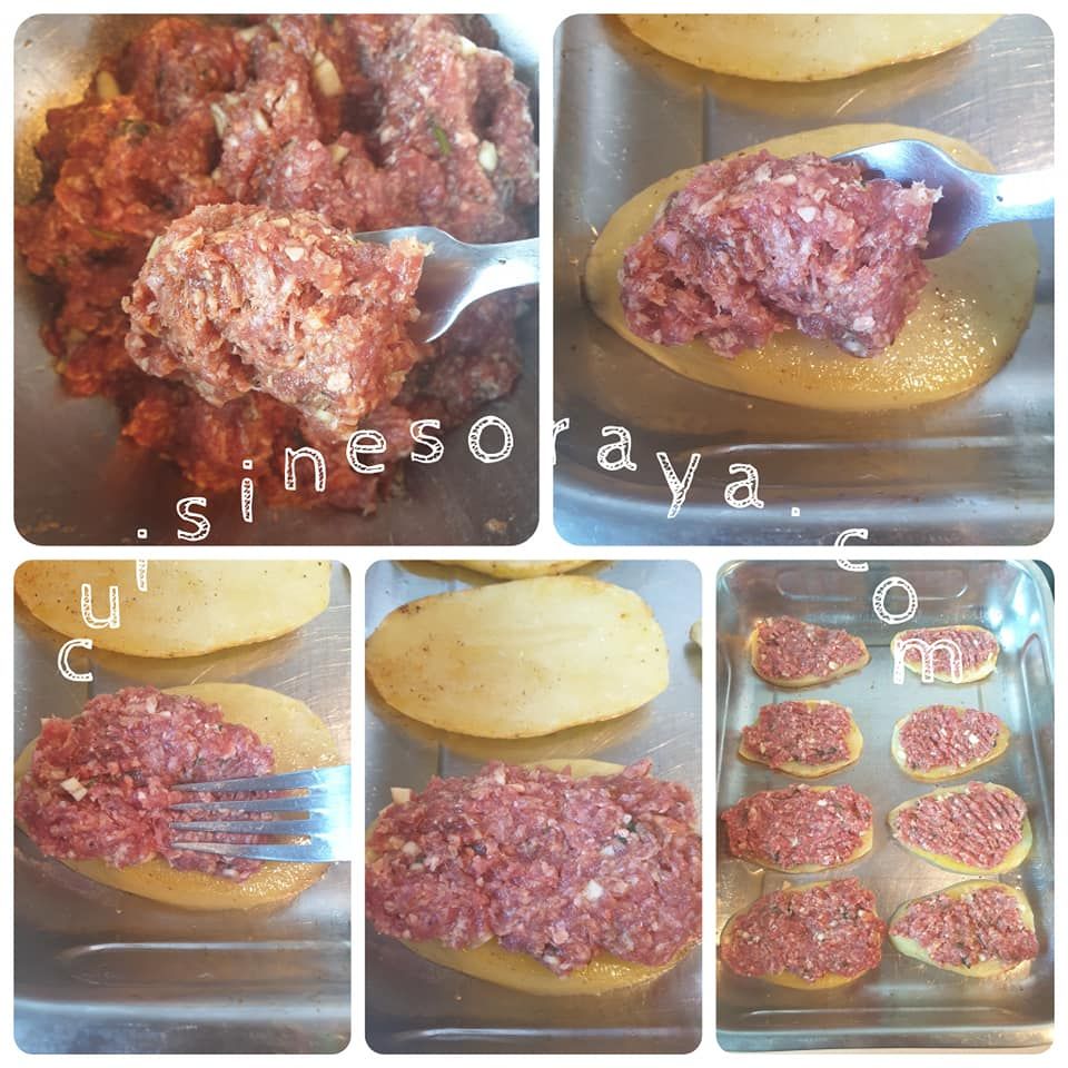 Pomme de terre façon burger