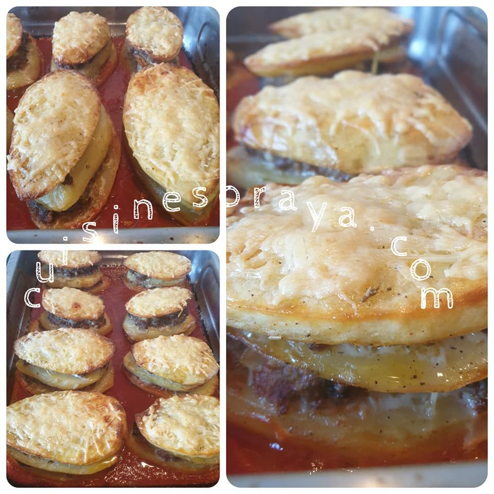 Pomme de terre façon burger