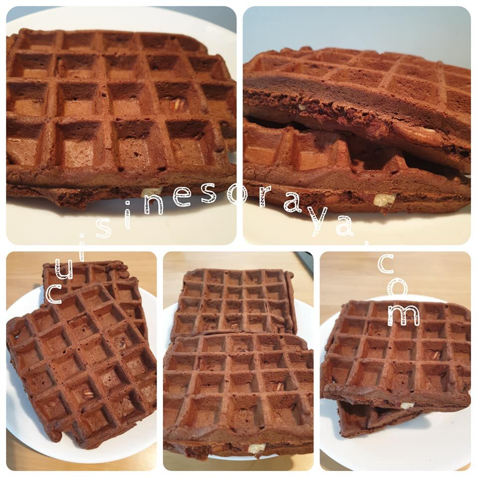 Gaufres façon brownies (sans beurre)