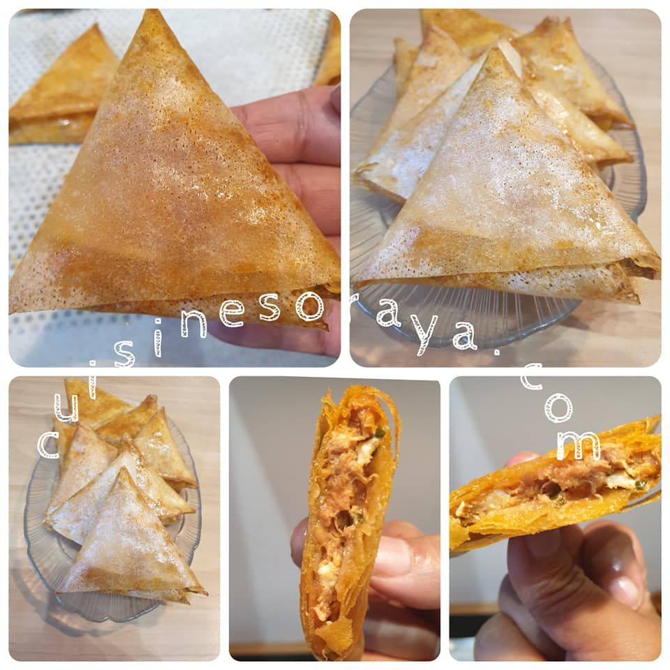Samoussa au thon à la tomate express