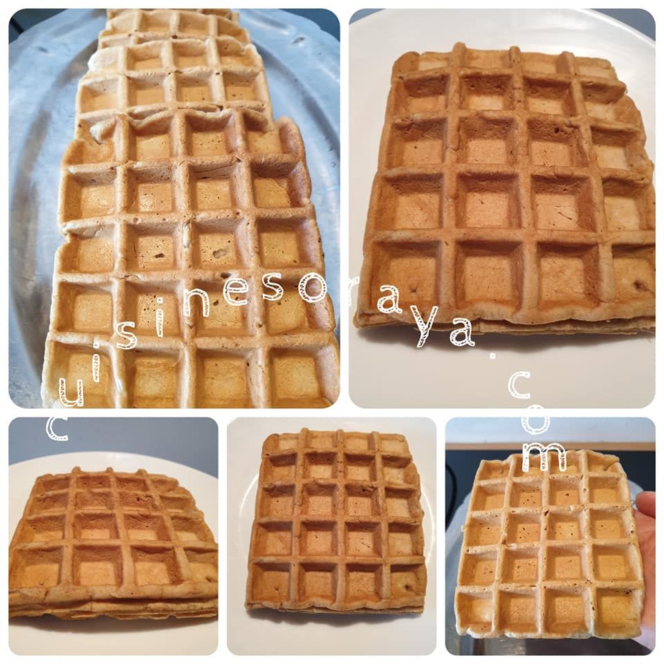 Gaufre légère (sans beurre)