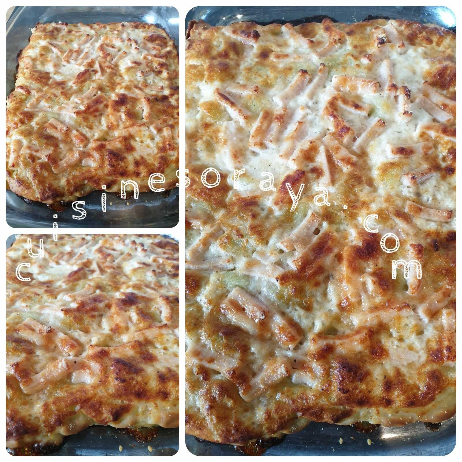 Gratin de ravioles au parmesan et à la dinde