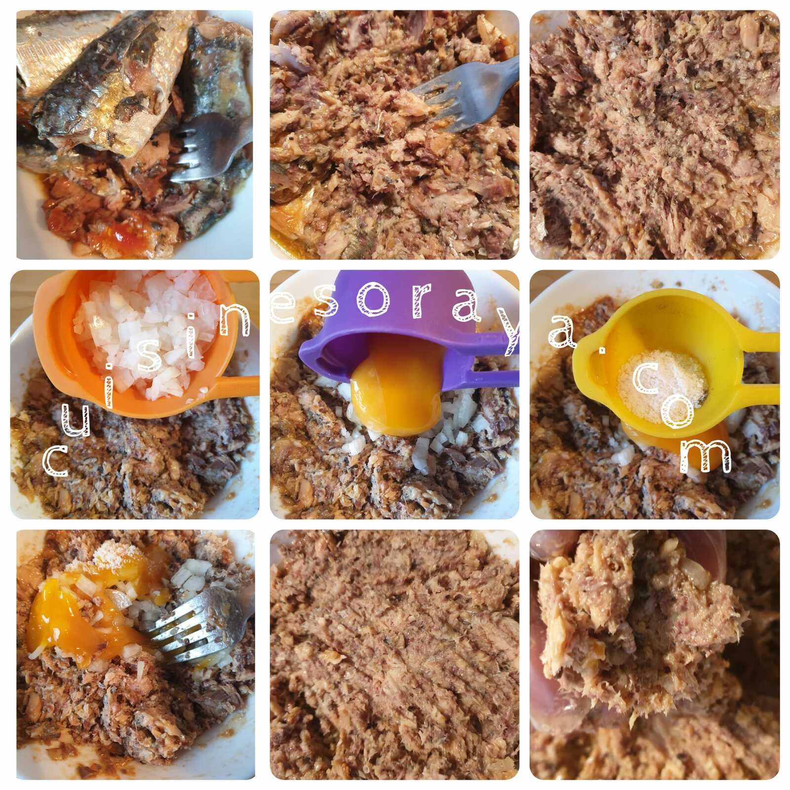 Boulettes de sardines express