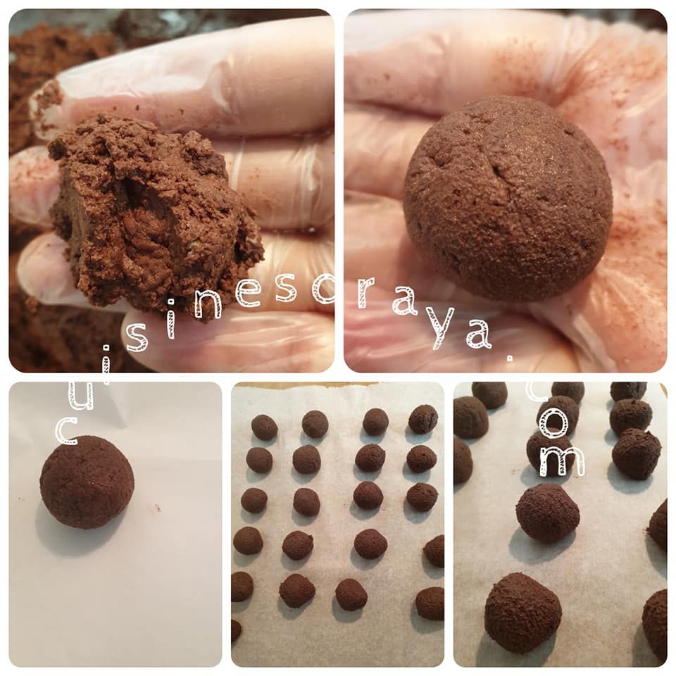 Truffes au chocolat au petit suisse sans beurre