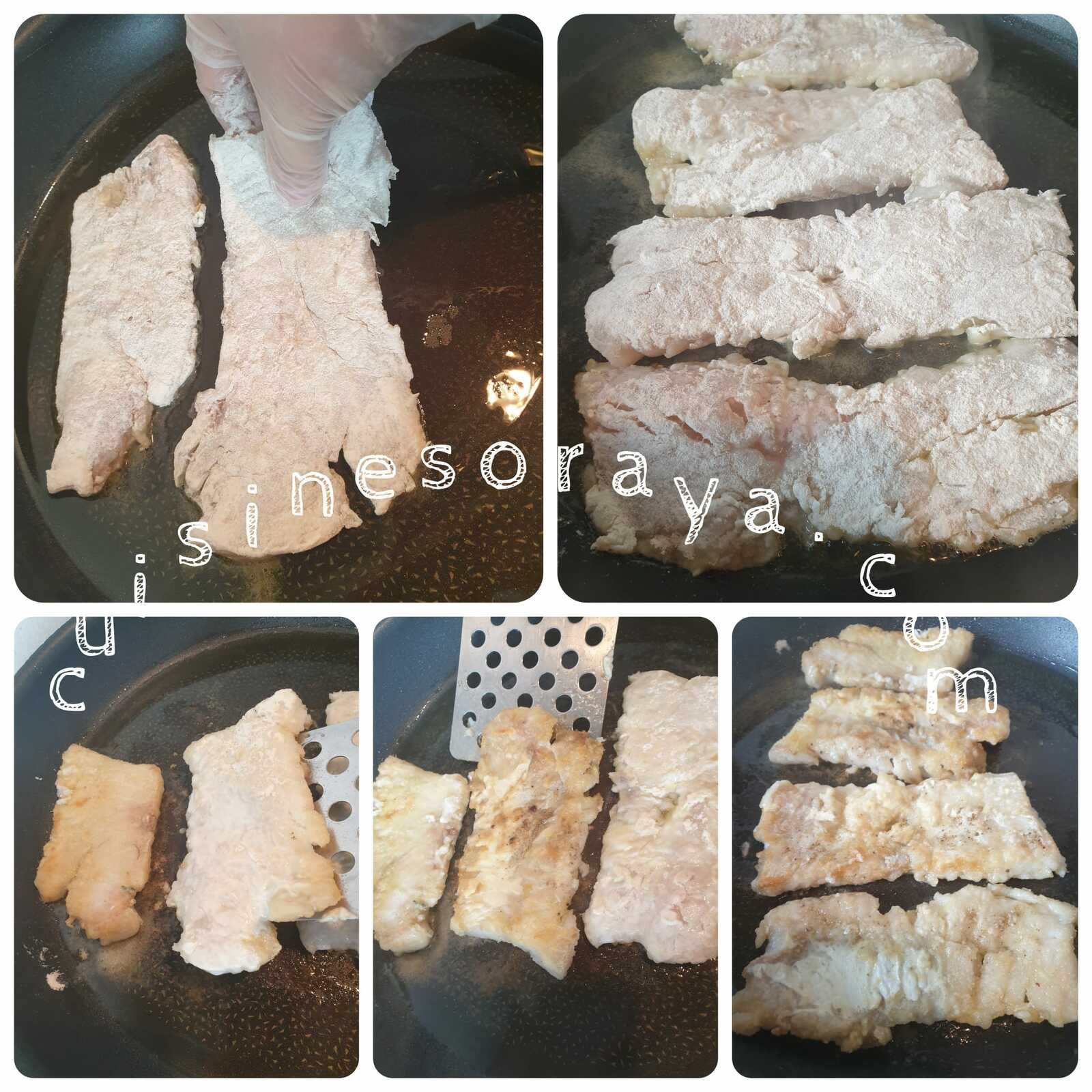 Filet de poisson et crevette sauce au citron (sans crème et sans beurre)