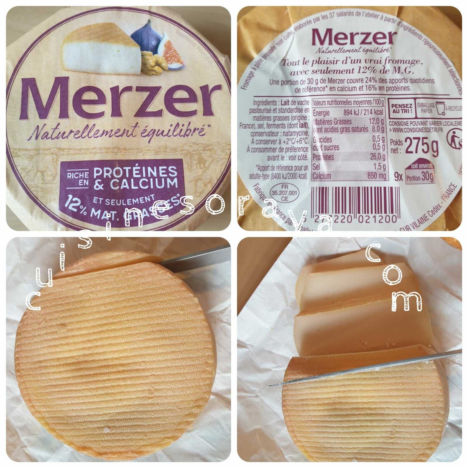 Gratin de crozets d'endives et Merzer