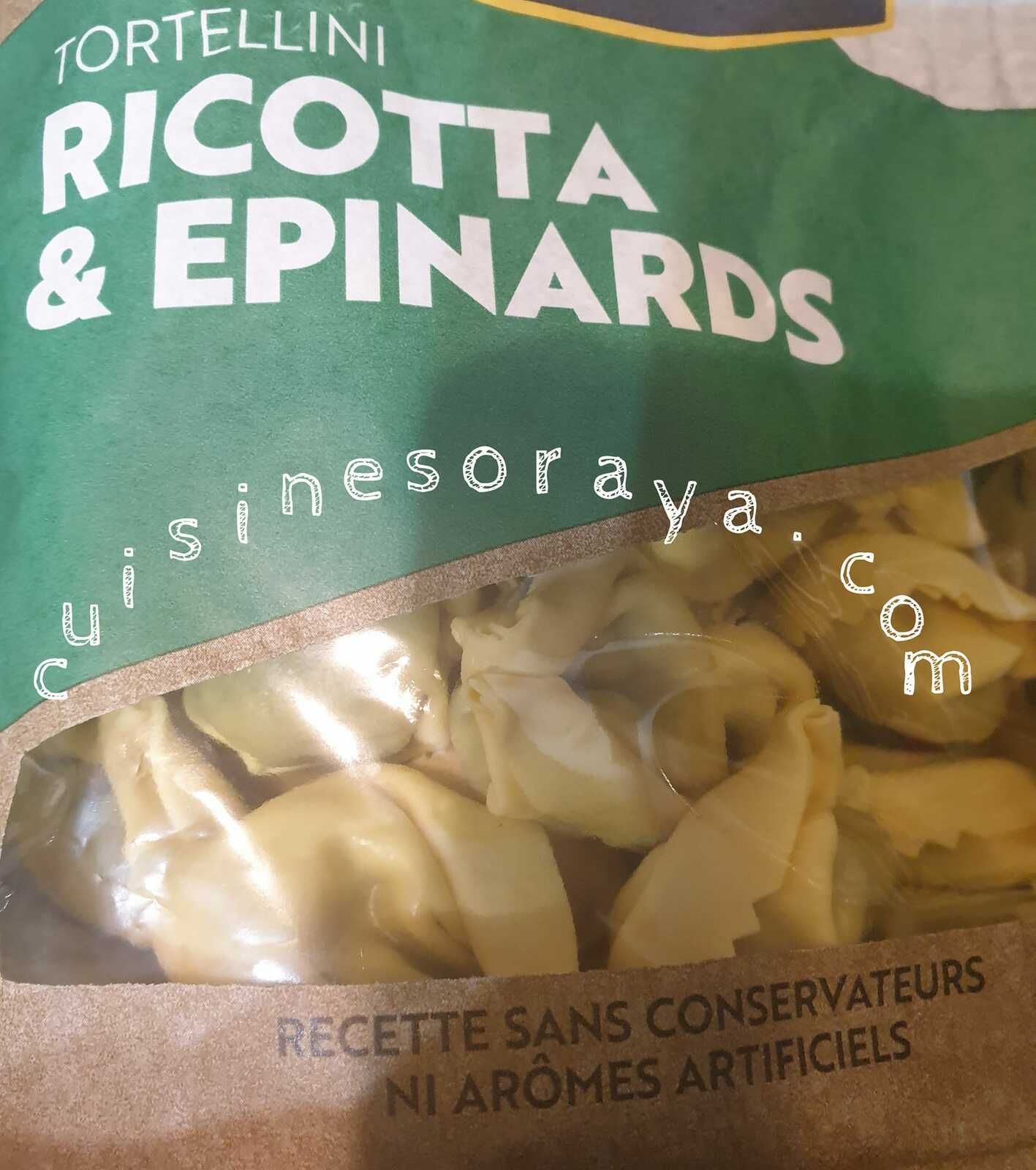 Tortellini en vente en grandes surfaces.