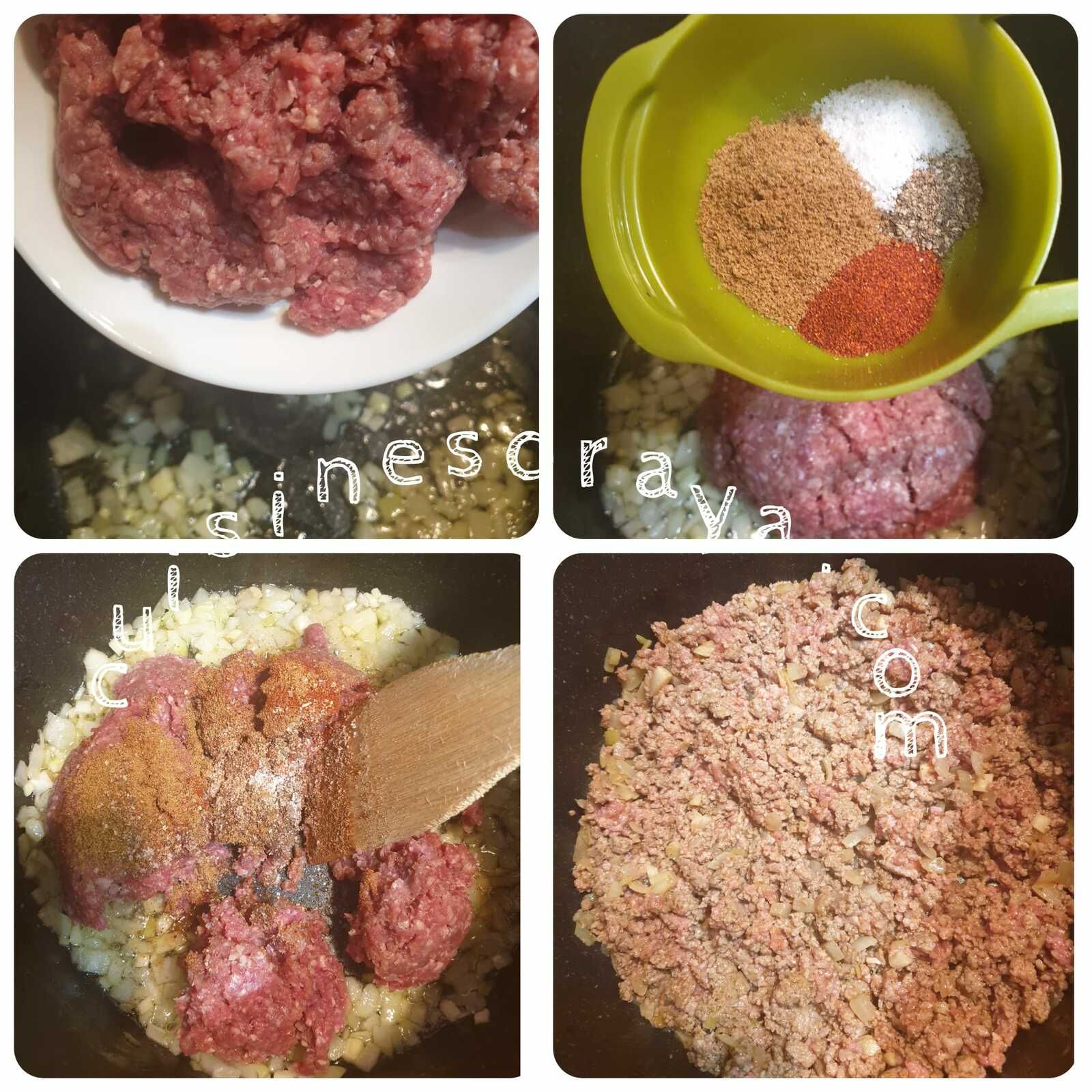 One pasta façon chili con carne