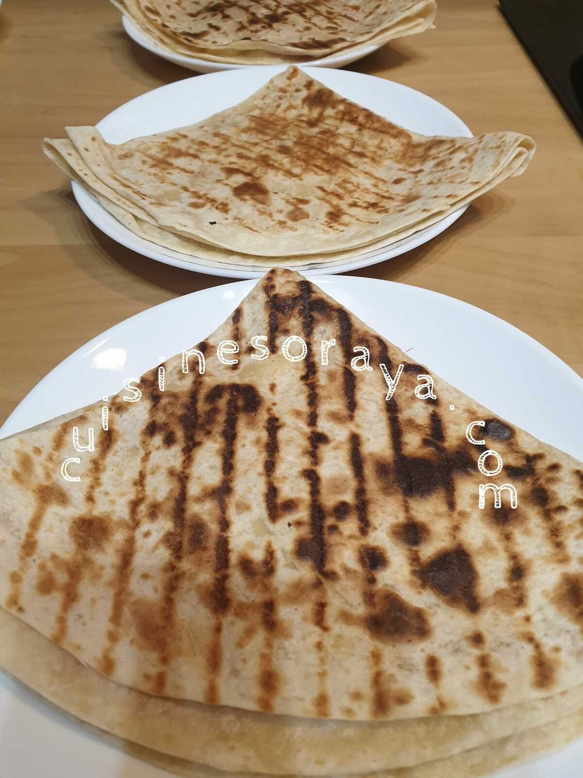 Tortillas façon croque monsieur