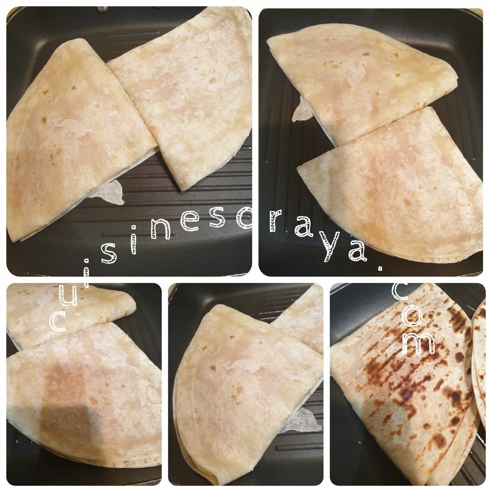 Tortillas façon croque monsieur
