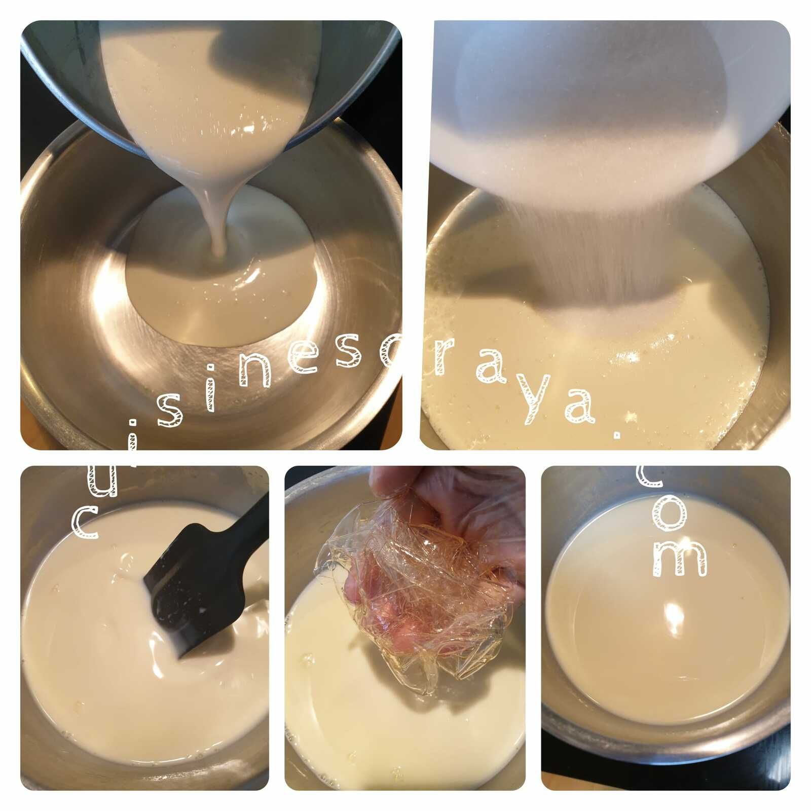 Panna cotta à la pistache