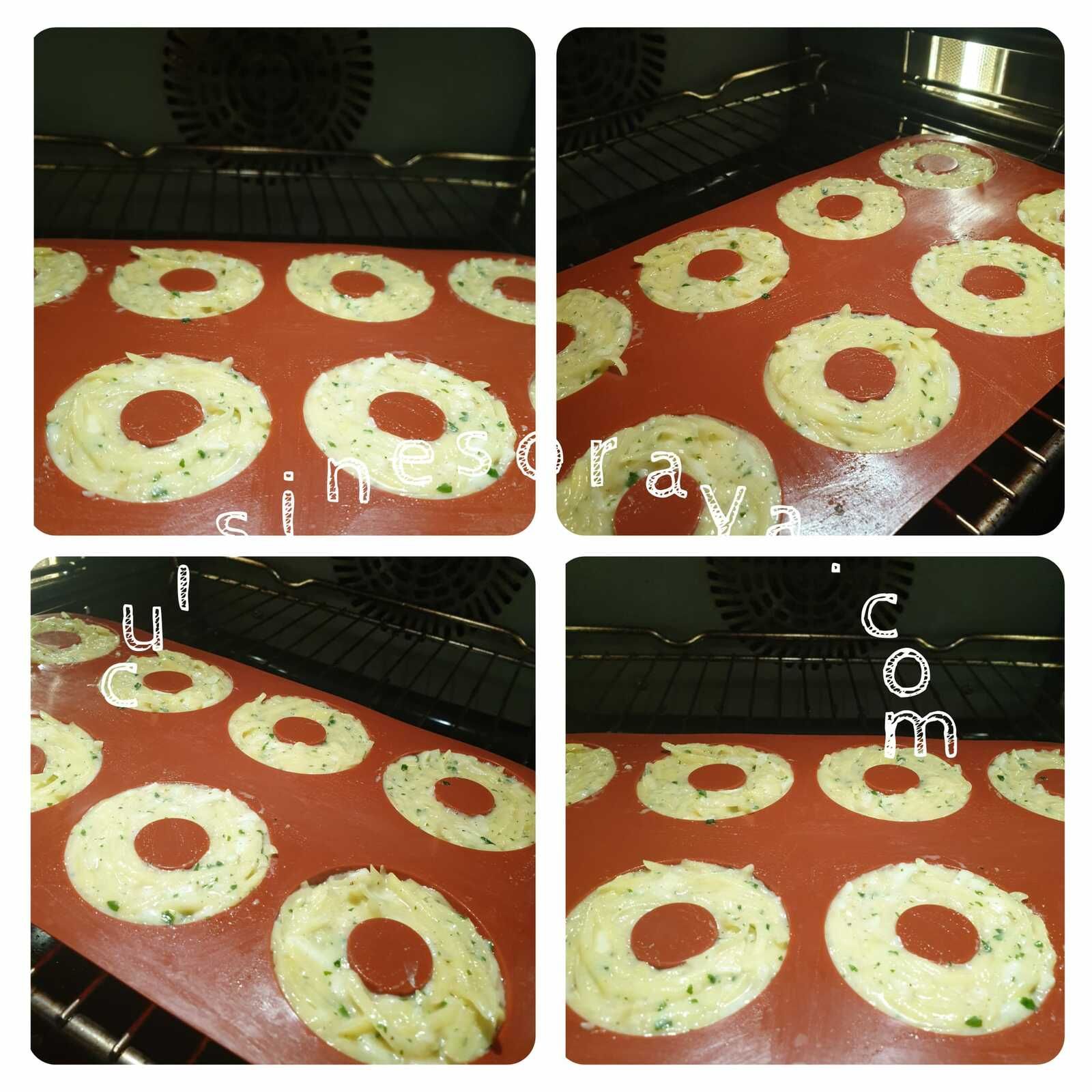 Donut de pommes de terre au four