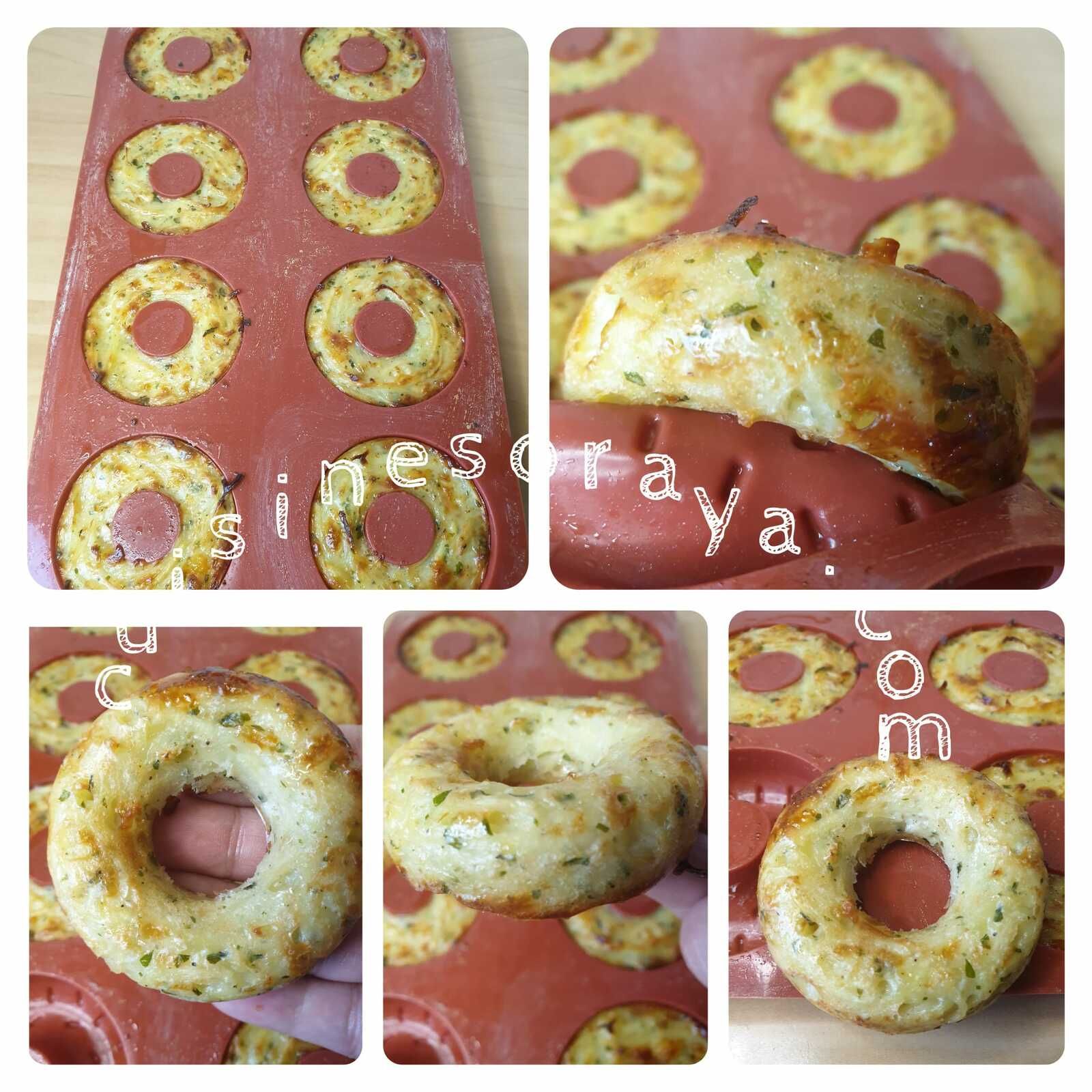 Donut de pommes de terre au four