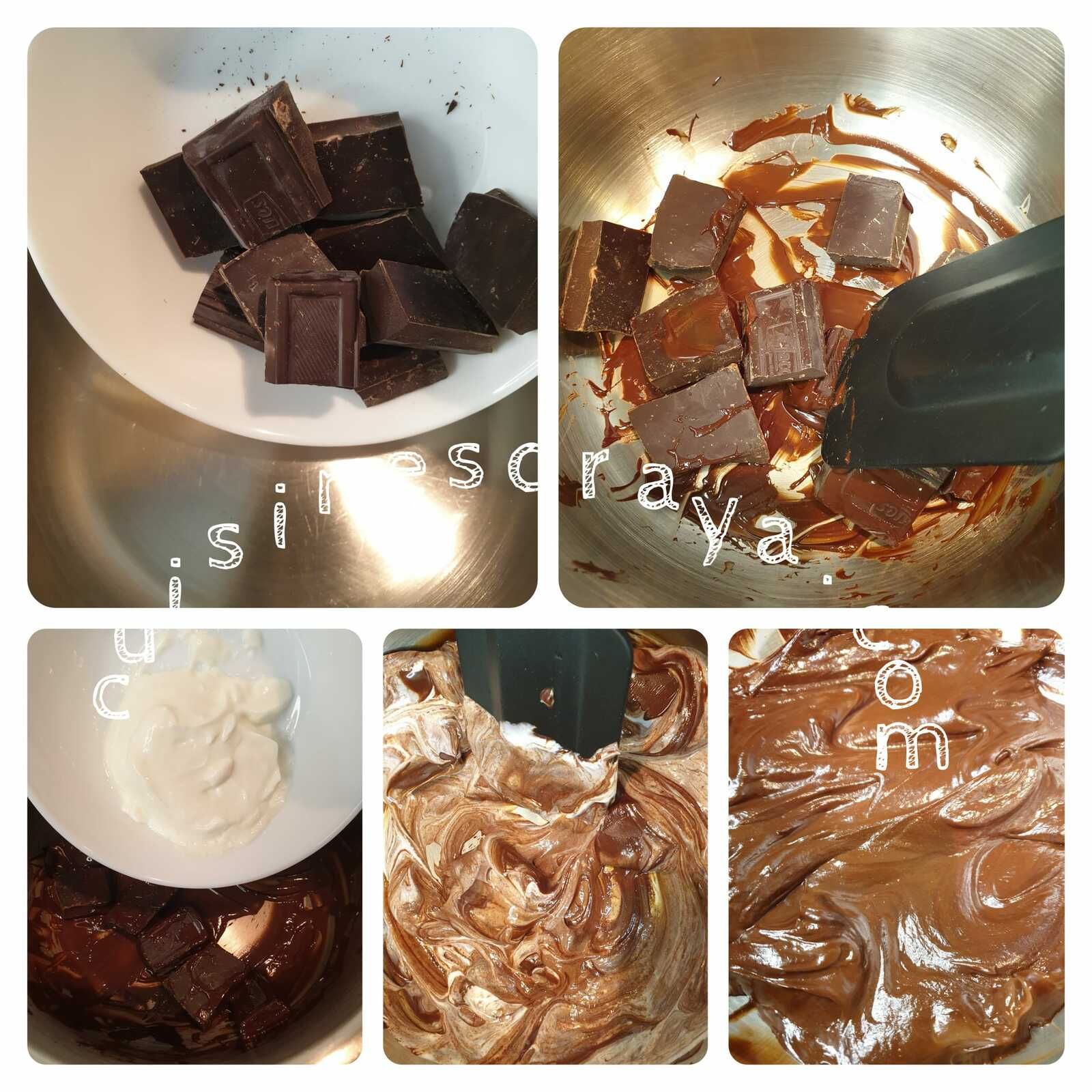 Coulant ou mi-cuit au chocolat (au fromage blanc)
