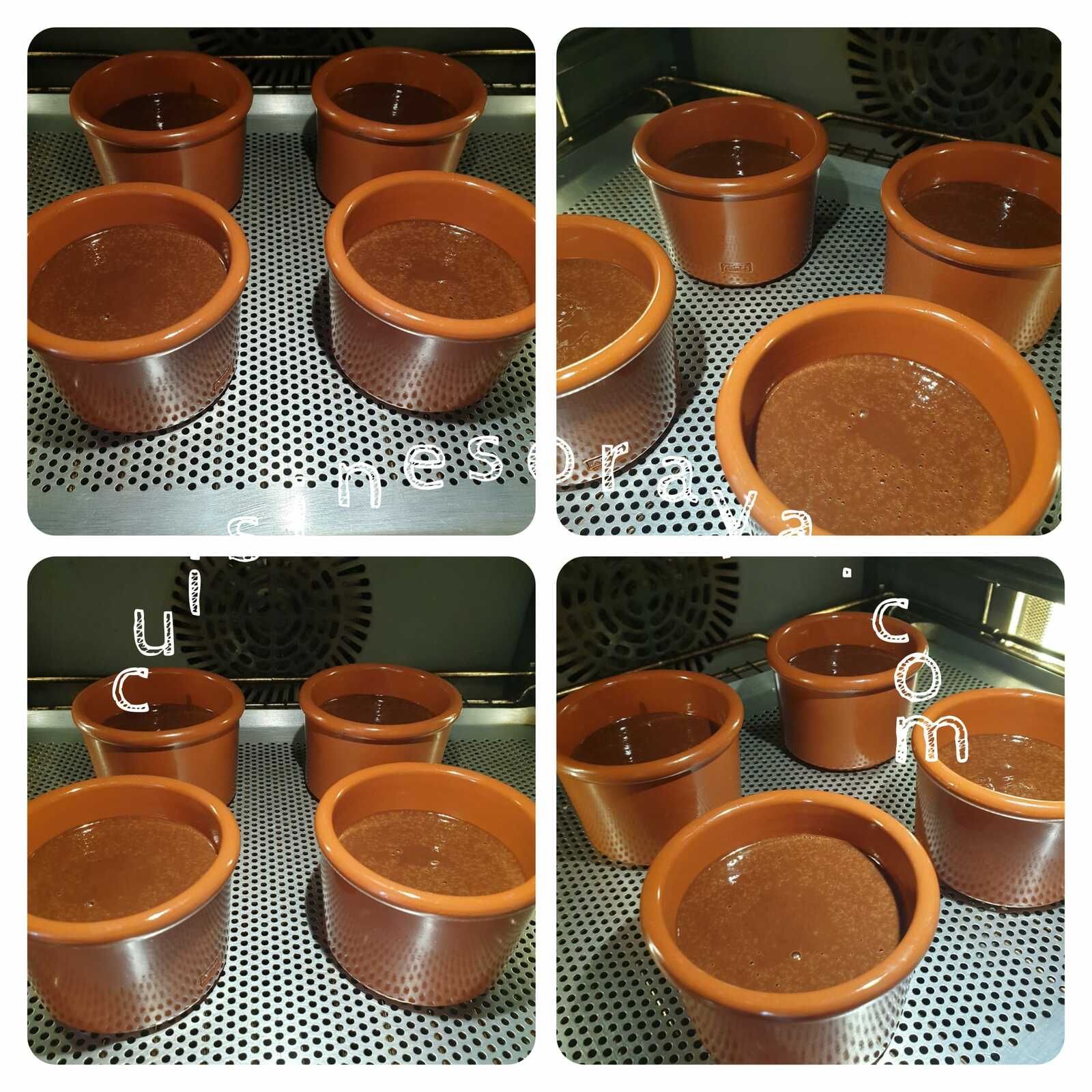 Coulant ou mi-cuit au chocolat (au fromage blanc)